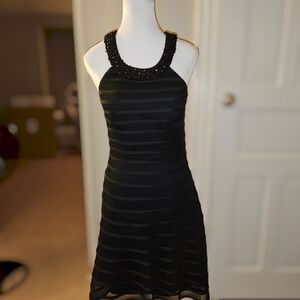 Black mini dress size M